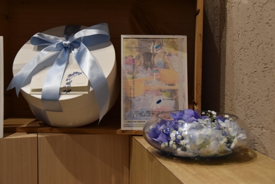 花手水（梅雨で滅入る季節に、癒しと清涼感をお届けします）