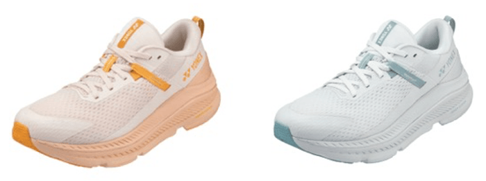 左から:CARBON CRUISE GLIDER(WOMEN)シャーベットオレンジ、CARBON CRUISE GLIDER(MEN)スモークミント