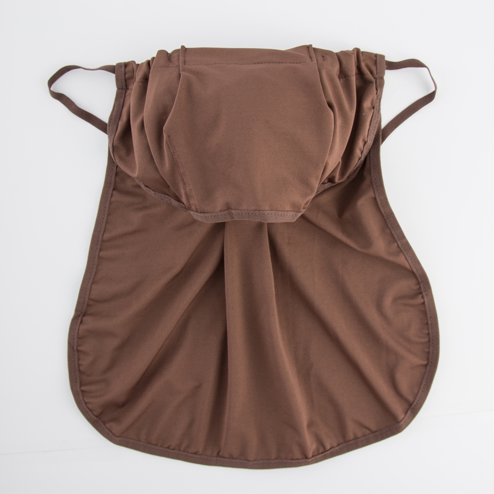 ブラウン/ひんやり農家さんマスク