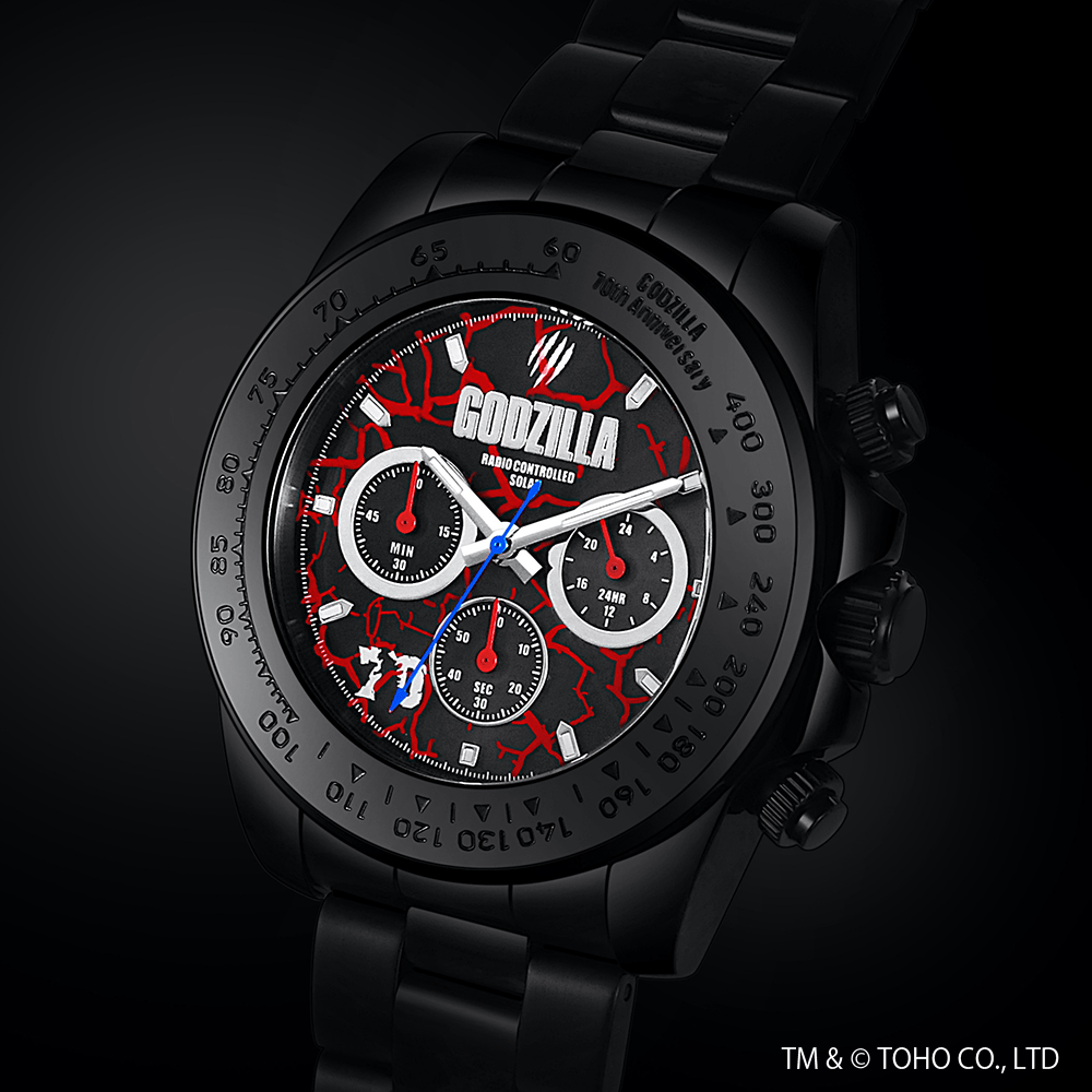 ブラックボディに地割れのレッド