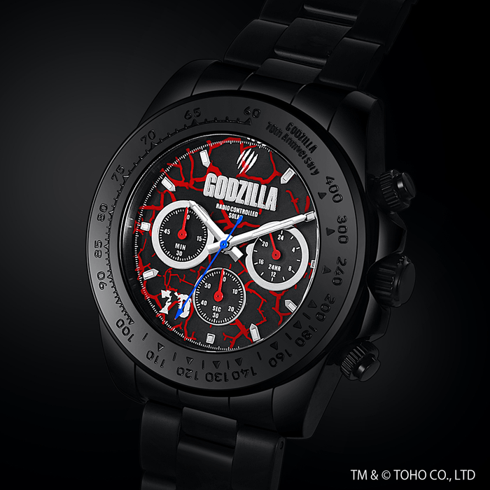 ブラックボディに地割れのレッド