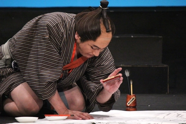 喜多川歌麿が涙と共に遺したものは…　若獅子会が時代に翻弄された天才浮世絵師の半生を描く！　『歌麿屏風』上演決定