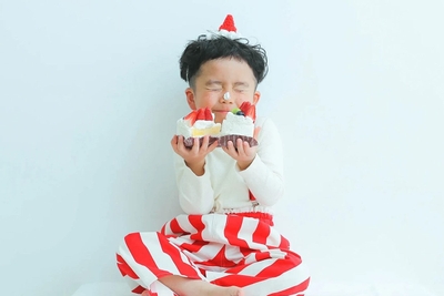 撮影例：バースデーフォト