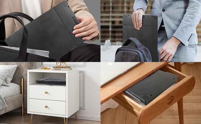 画像9　Tabletoteがコンパクトに収納されている様子