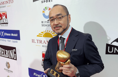 ドイツで行われたWBC総会で 『WBCフォトグラファー・オブ・ザ・ディケイド』を受賞