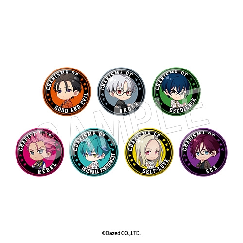 トレーディング缶バッジ ミニキャラver. カリスマ 440 円 (税込)