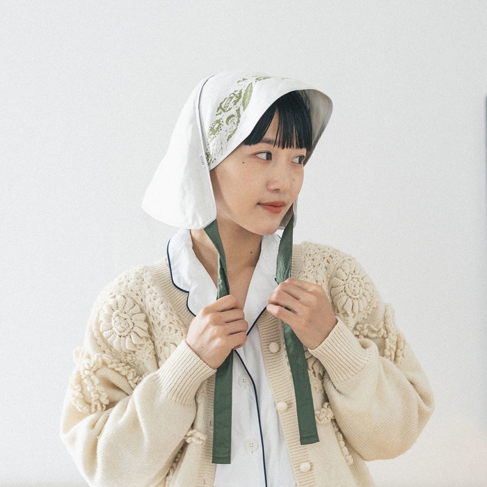 【200円オフ】髪が短い人のためのナイトキャップ:シスター/ローリエ