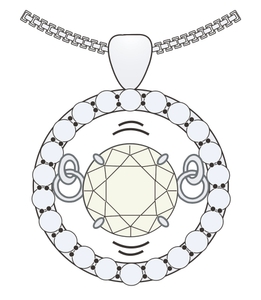 ダンシングストーンの揺れる仕組み（図）