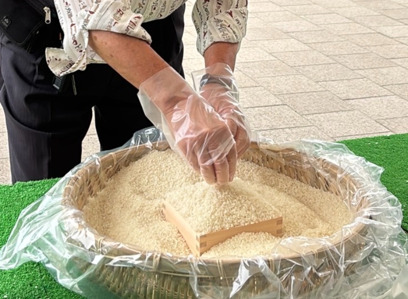 お米のすくいどり