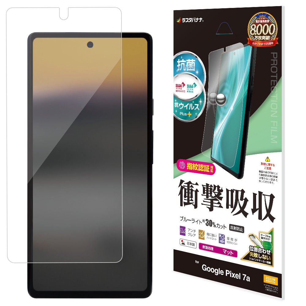 衝撃吸収・反射防止フィルム