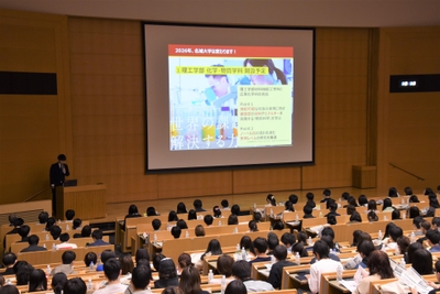 昨年に続いて開催した「春のキャンパス見学会」