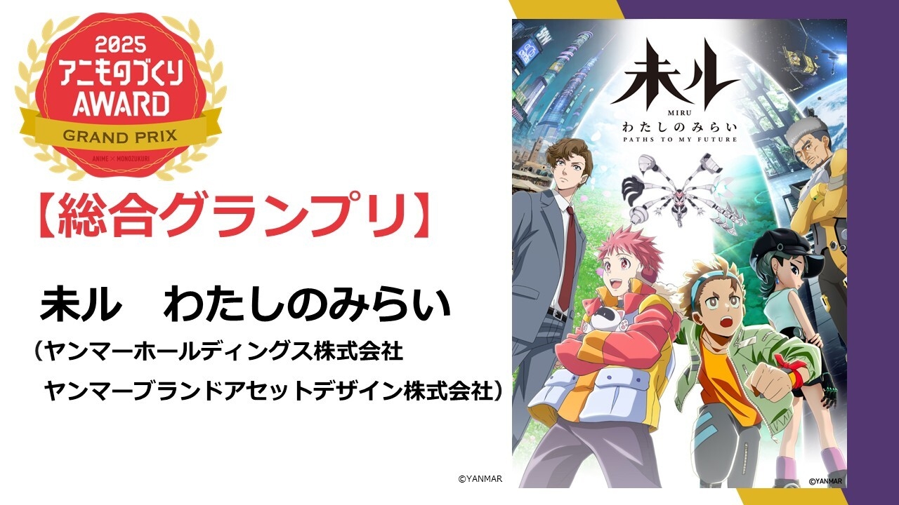 「京都アニものづくりアワード2025」総合グランプリ