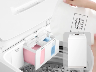 全自動洗濯機5.5kgクラスでは国内初！液体洗剤・柔軟剤 「自動投入」機能を搭載したハイセンス「Lシリーズ」発売