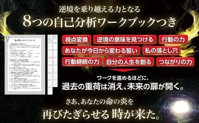 本書に収録されている自己改革のための書き込み式ワークシートを、読者限定特典として全ページPDFでプレゼント！　スマホでも印刷でも、自分のペースで繰り返し取り組めます。