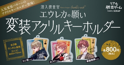 『潜入捜査官エウレカの願い』変装アクリルキーホルダー