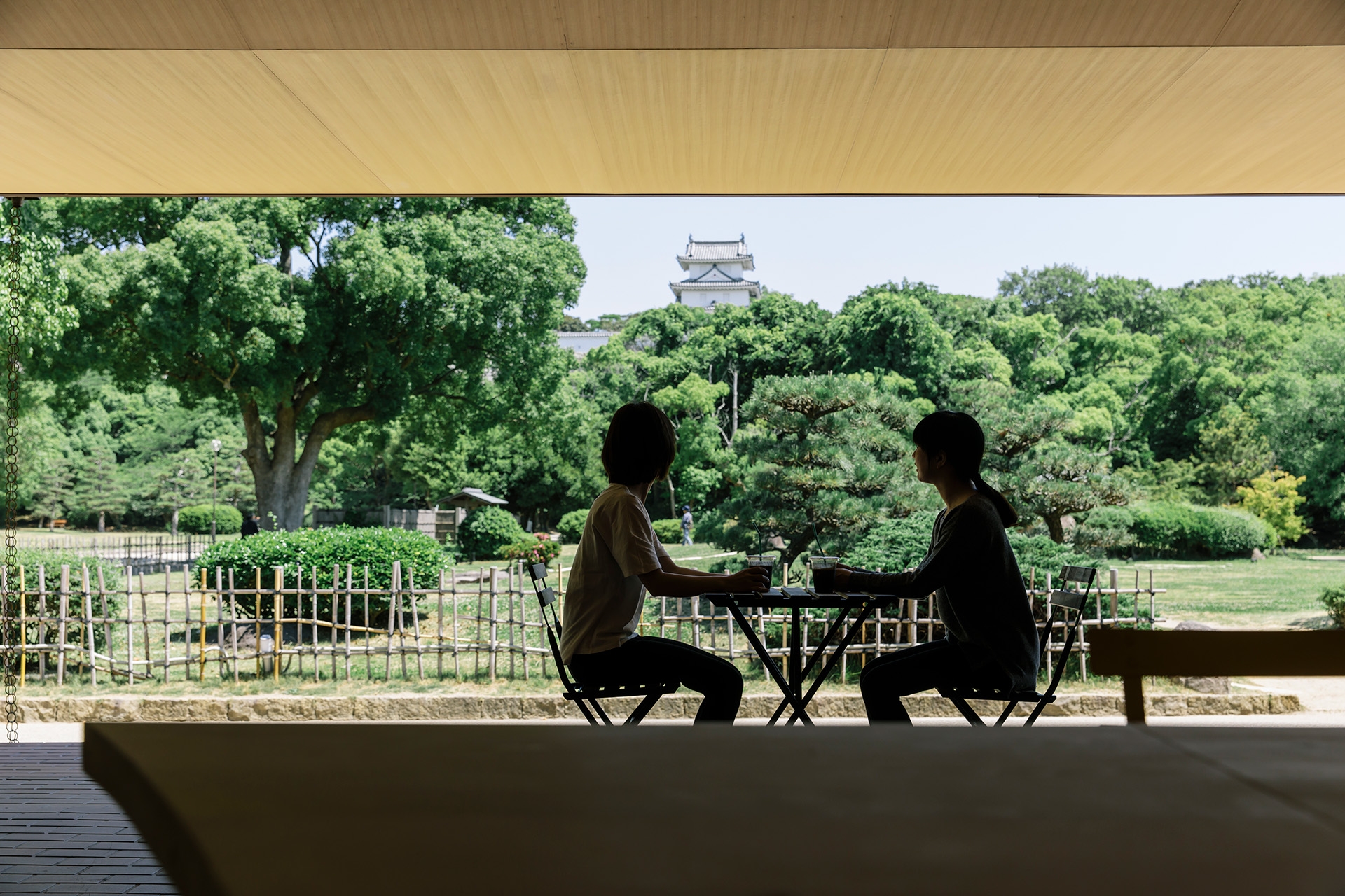 【BBQ&Co】暑い夏にぴったり!自然と歴史ロマンあふれる明石公園の「TTT」で、ランチに冷製パスタと冷製うどんをご用意!