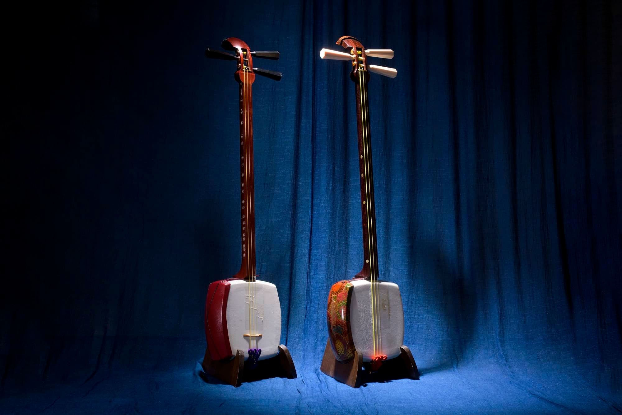 界 津軽のご当地楽で使用する「津軽三味線」