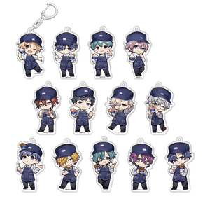 アクリルキーホルダー（ランダム　全１３種）　イメージ画像　©MintLip