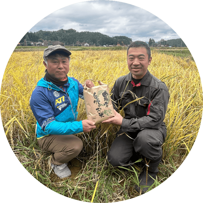 栗原市栗駒文字地区の若手農家さん