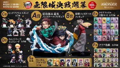 『劇場版「鬼滅の刃」無限城編 第一章 猗窩座再来』　アニプレックス オンラインくじ ～無限城決戦開幕～