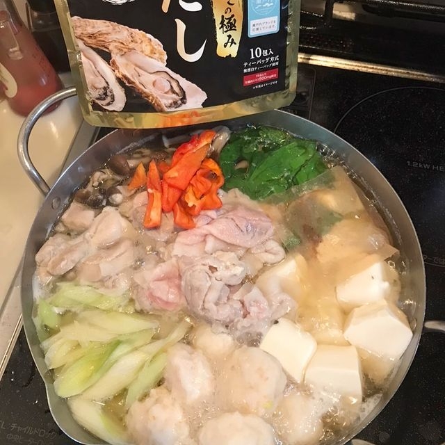 寒い季節の鍋物に