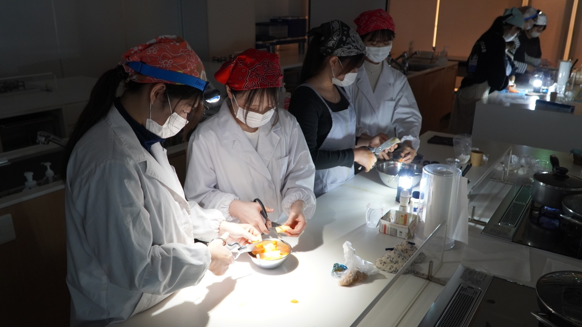 産官学連携の実践型「防災研修」　大阪国際大学短期大学部栄養学科×大阪ガスネットワーク(株)×守口市危機管理室