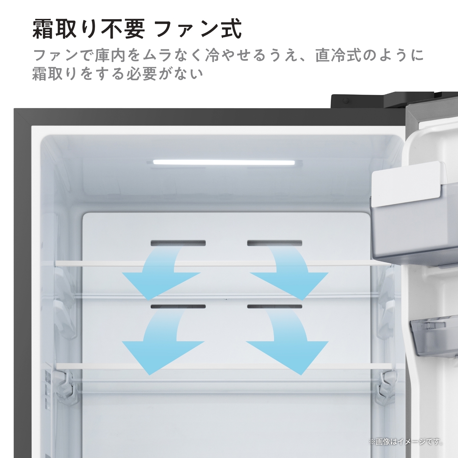 ファン式自動霜取