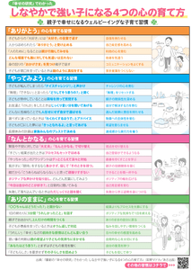 しなやかで強い子になる ４つの心の育て方
