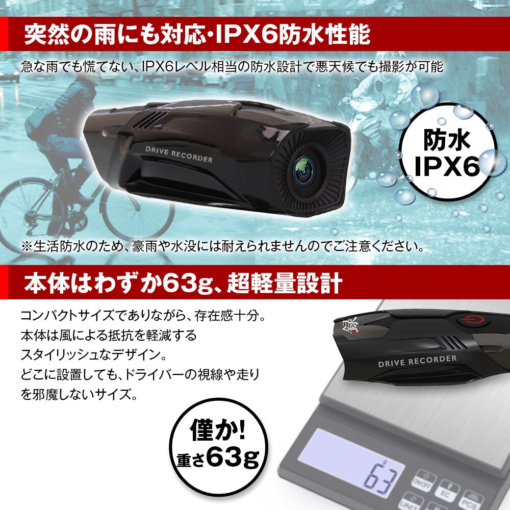 BDVR-B001 最軽量モデル驚異の63g