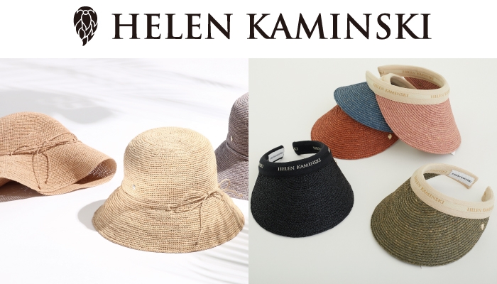 【本日限定値下美品】ヘレンカミンスキー　ラフィアハット　HELEN KAMINS 帽子】ヘレンカミンスキー (HELEN KAMINSKI）Amie 10 ラフィア