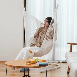 秋の「おうち時間」を “とろける” ハンモックチェアで過ごそう！省スペースで叶う、私だけの至福のリラックスタイム♩