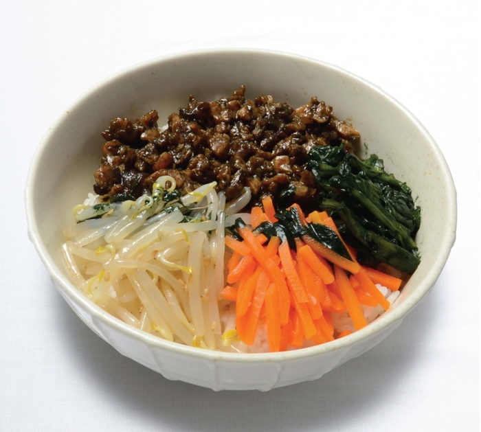 提供メニュー「大豆ミートのビビンバ丼」 ※イメージ