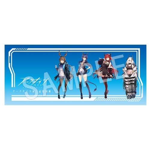 アークナイツ展「記憶回廊」ハイブリッドタオル 3,080 円 (税込)