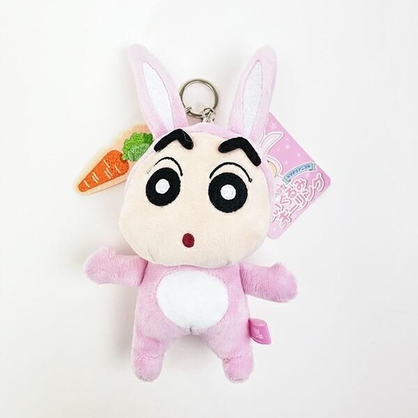 クレヨンしんちゃんの個性的なぬいぐるみキーリング