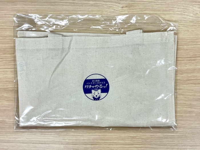 オリジナルノベルティグッズ(ガチャのるっ!エコバッグ)