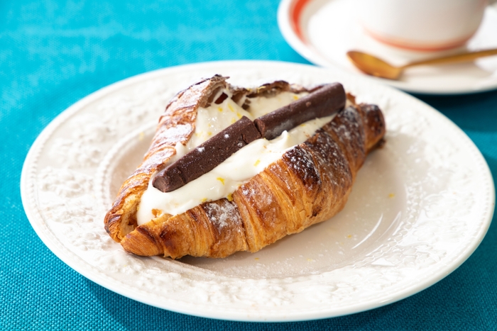 ▲淡路島レモンクリームと生チョコのクロワッサン