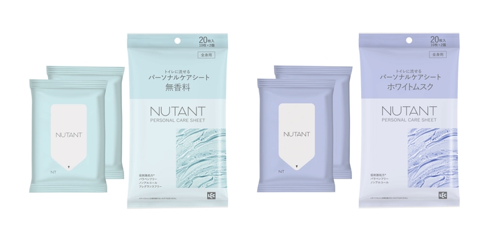 パーソナルケアシート無香料・ホワイトムスクの香り