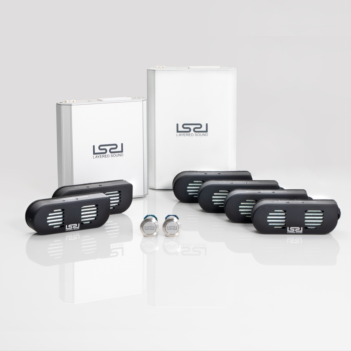 2チャンネルセット(左)と4チャンネルセット(右)