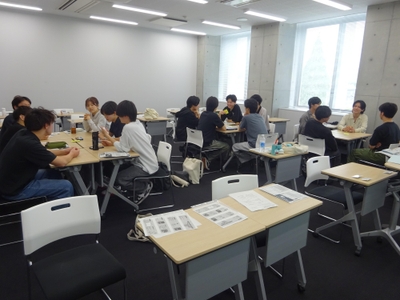 グループに分かれてゲーム