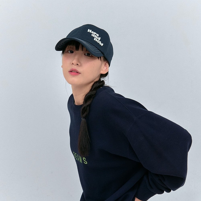 Here and now stitch Ball cap