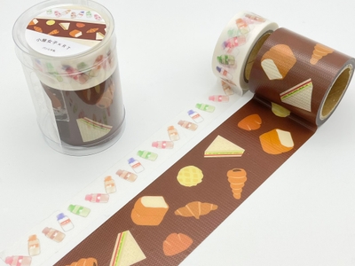 細いテープがマスキング、幅広が養生テープ「パンと牛乳」