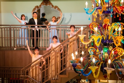 ▲レトロな内観が特徴の海の舎