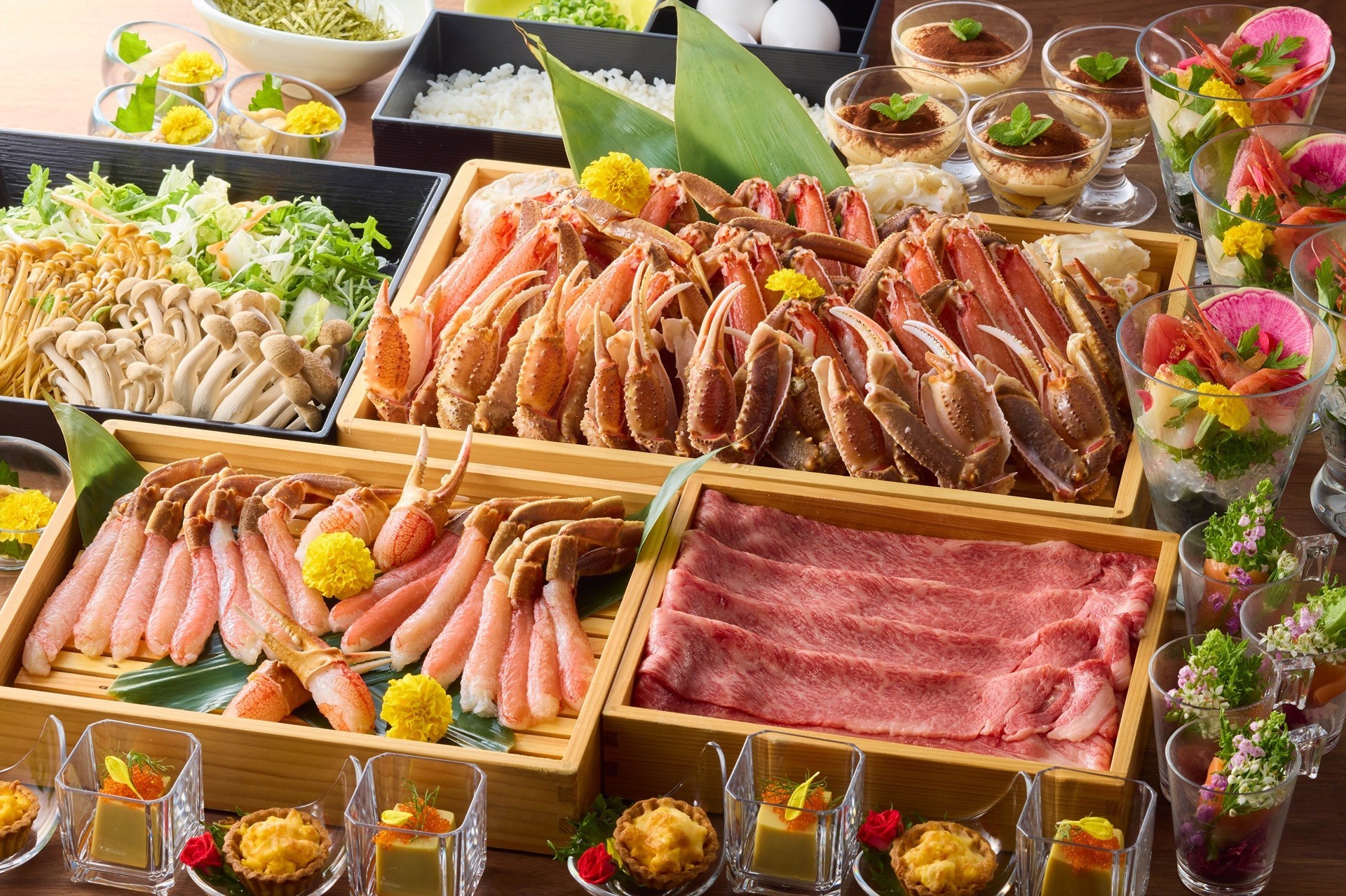 冬の城崎で蟹を“自分好み”に 蟹しゃぶ・蟹すき・焼き蟹・蒸し蟹を客室で楽しむ宿泊プラン登場