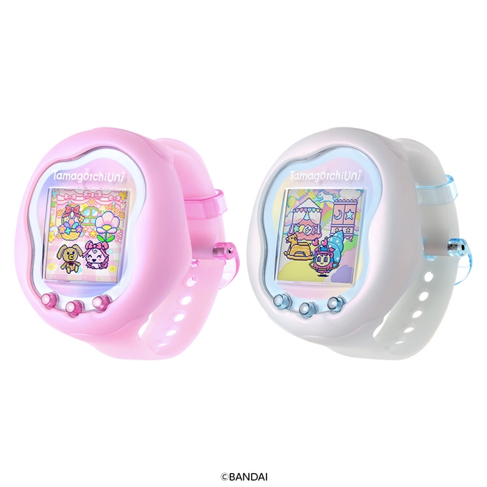 Tamagotchi Uni Aurora Pink/Prism White