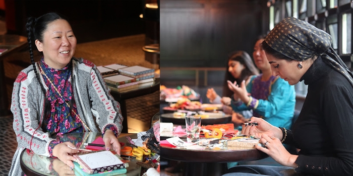 ロンドンでのワークショップの様子