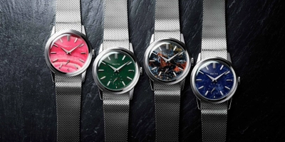 フランス発のプレミアムウォッチブランド「BALTIC」 - 新作腕時計 千年の時が宿る天然石の文字盤 「Prismic Stone（プリズミック ストーン）」4型発売