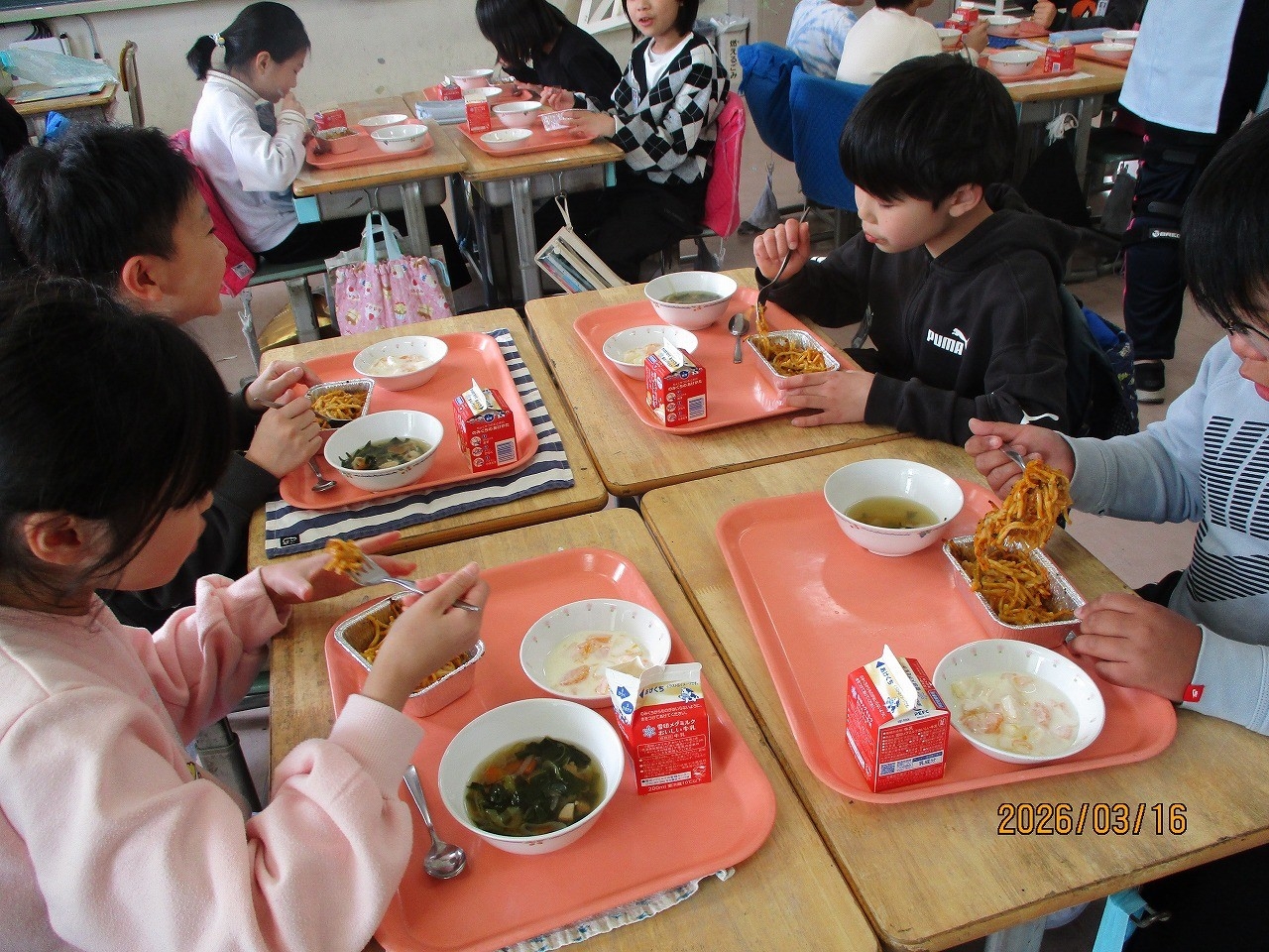 北区の魅力がつまった給食メニューを小学校３年生が考案