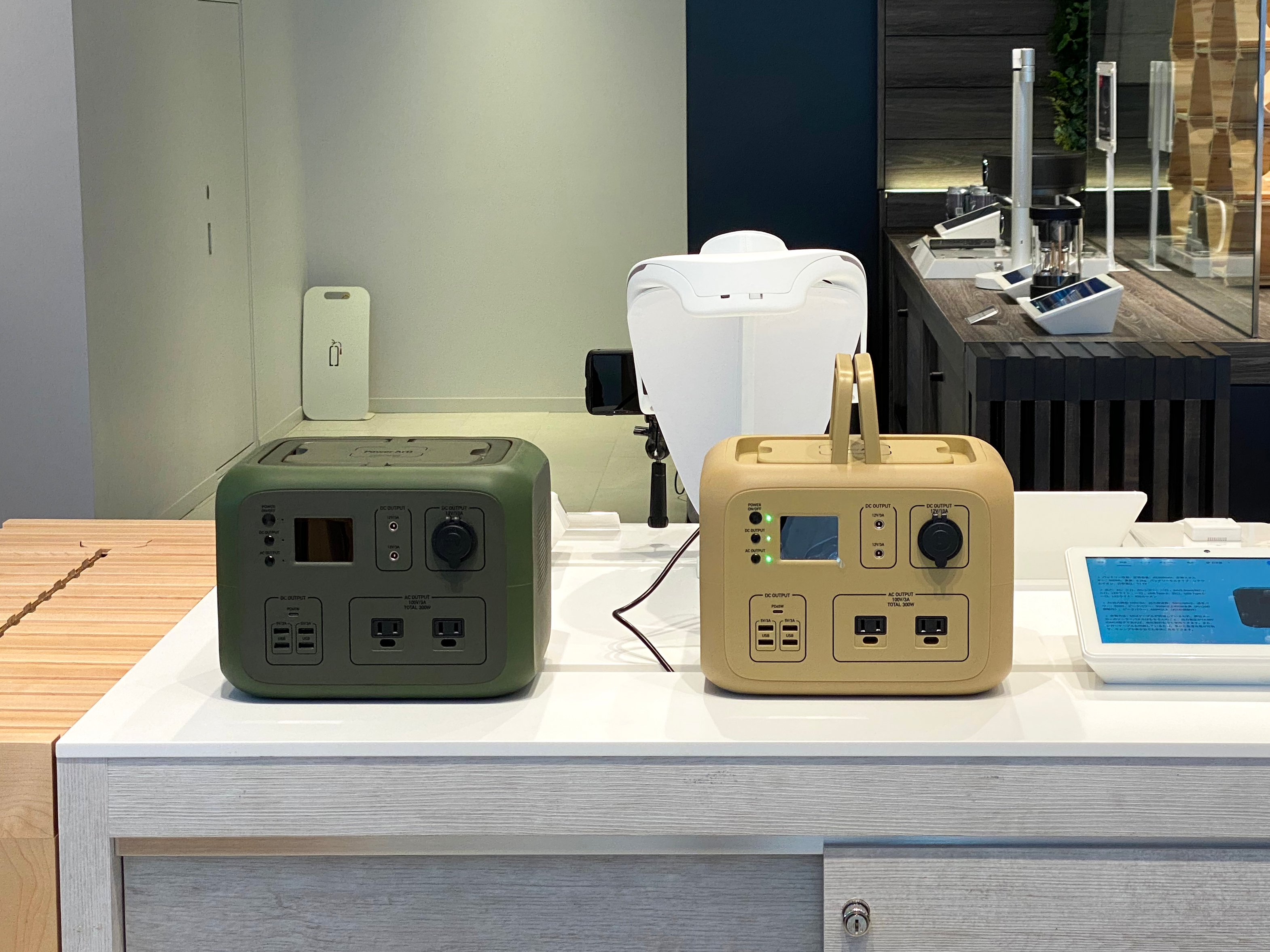 8月1日より日本初上陸の体験型店舗「b8ta」にて、ポータブル電源PowerArQ 2がついに出品開始!