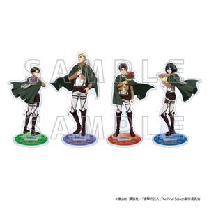 ▲「アクリルスタンド（全4種）」／1,210円（税込）