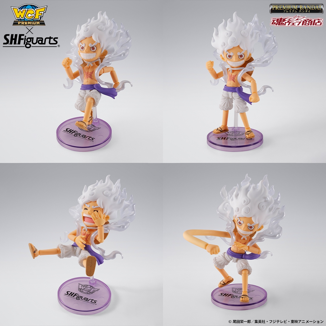 ワールドコレクタブルフィギュア×S.H.Figuarts モンキー・D・ルフィ -ギア5-